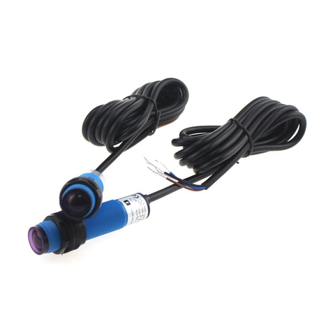 Photoelectric Switch PNP NO+NC Cylindrical Type Trough beam Type Sensor G18-3C5PC