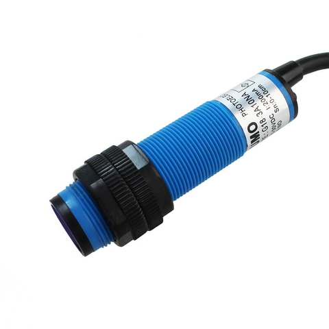 Wide Beam Reflective 120vac Photoelectric Sensor