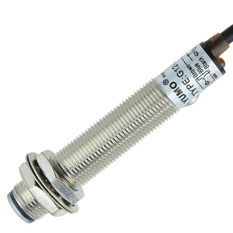 10cm PNP NO M12 Metal Housing Photoelectric Sensor Photo Switch G12-3A10PA